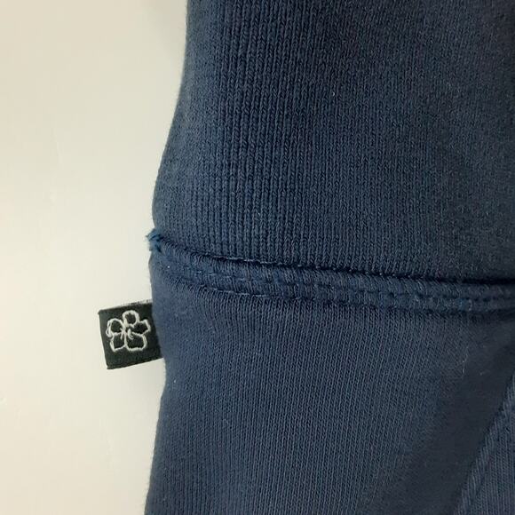 Ted Baker Breenge Button Through Sweatshirt Navy Blue Pullover Mens 38 Holiday - Picture 6 of 13